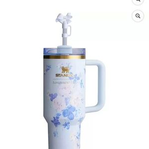 Stanley Floral Insulated Mug - White and Blue